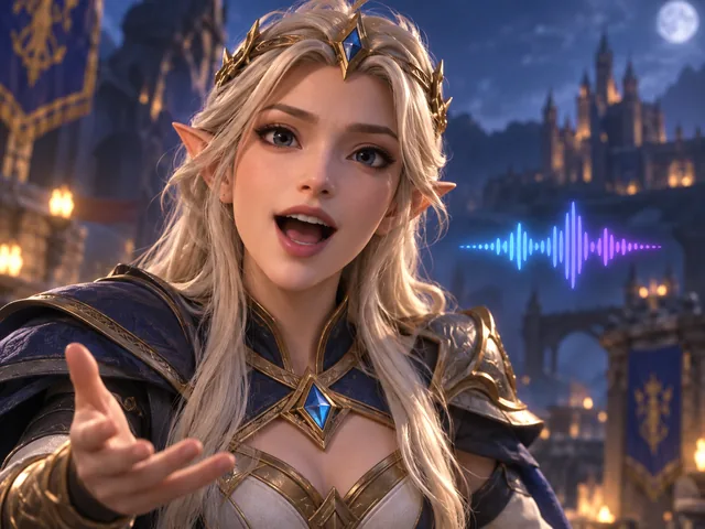 ゲームやアニメのシーン向けのキャラクターボイス変換