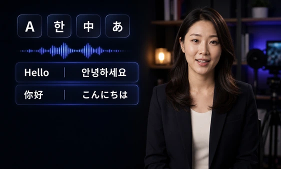 動画の音声を文字起こしして同期した字幕