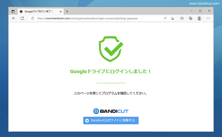 Googleドライブ連動許可