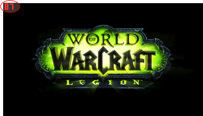 録画中はフレームレート表示が赤