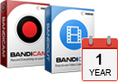 Bandicam + Bandicut個人向け年間ライセンス