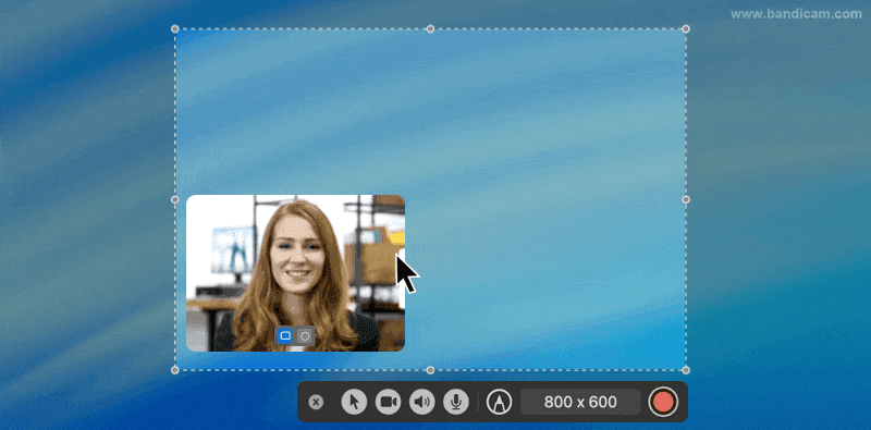 ウェブカメラの位置調整
