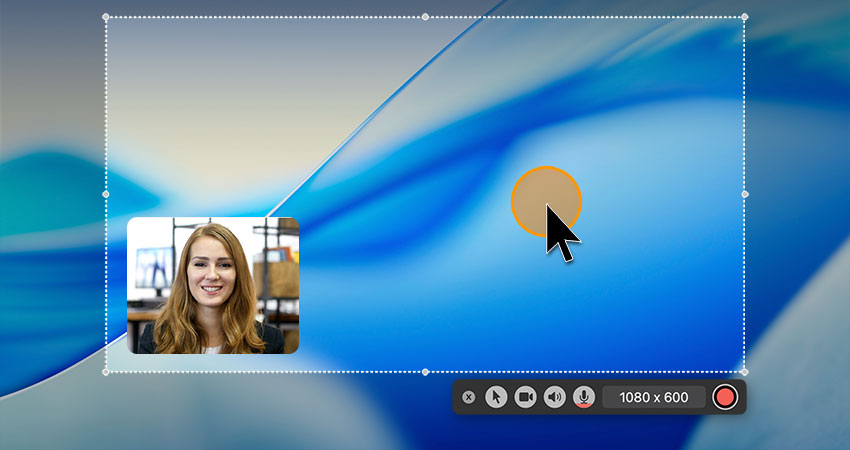 Bandicam for MacでMac画面とウェブカメラ、マウスの動きを同時に収録