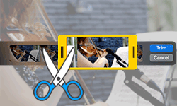 録画したビデオをトリミング編集する方法