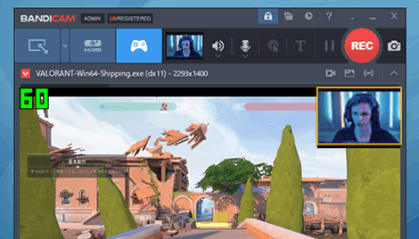 Webカメラの録画